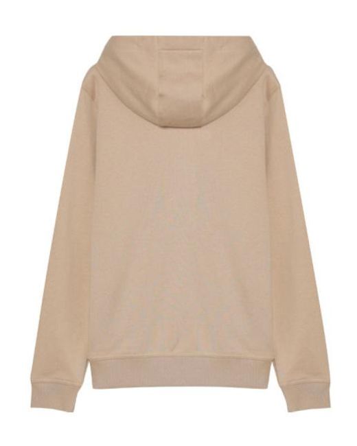 Burberry Natural Long-Sleeved Zippered Sweatshirt for men