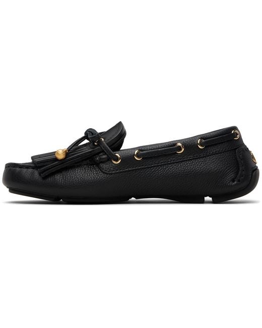 Jimmy Choo Black Manon F Loafers