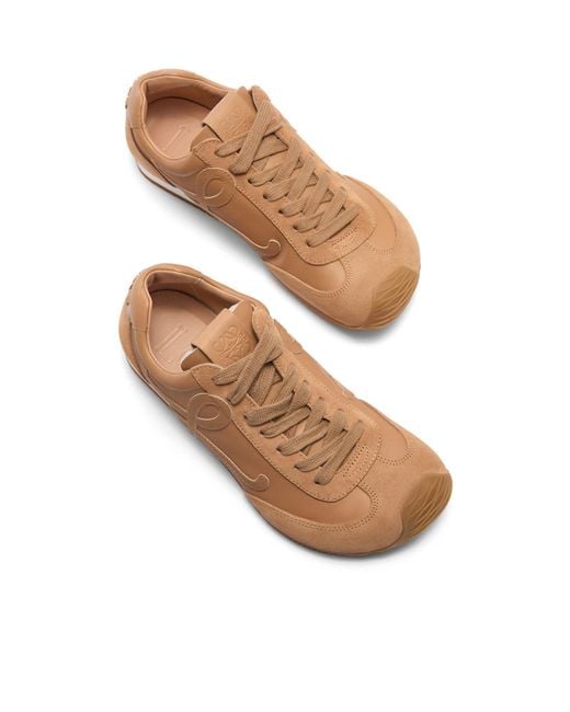 Loewe Brown Ballet Runner 2.0 Lace-Up Sneakers for men