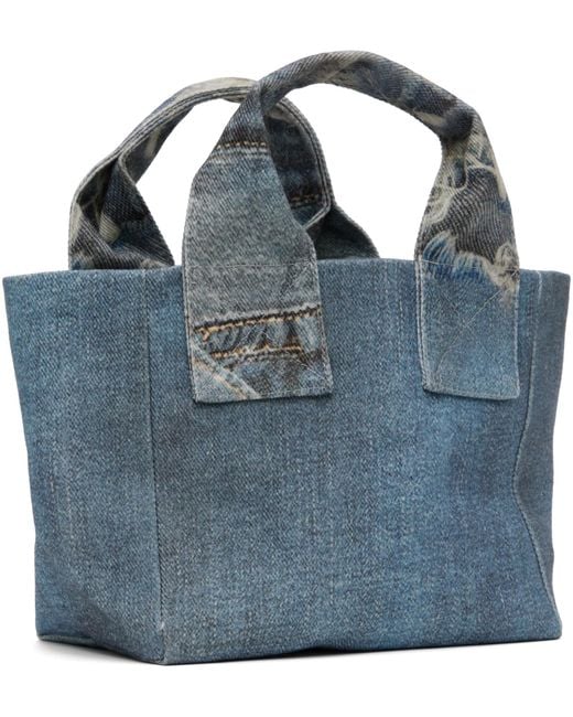OTTOLINGER Blue Denim Tote Bag