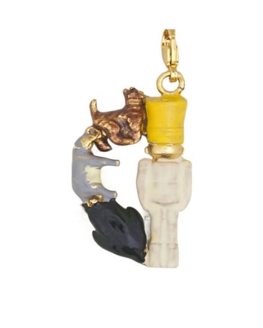 Marni Metallic Alphabet D Charm