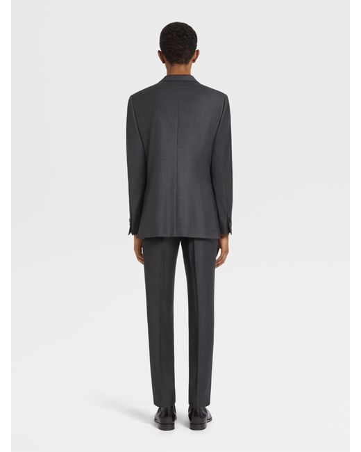 Zegna Black Trofeo Single-Breasted Suit for men