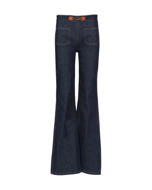 Céline Blue Flared Jeans