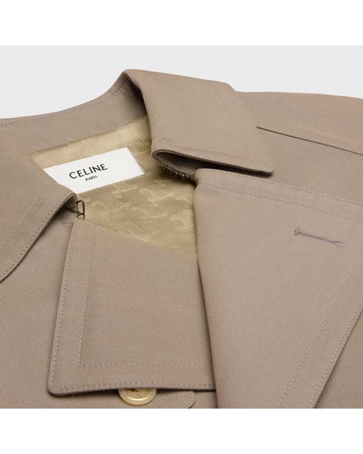 Céline Natural Trench Coat