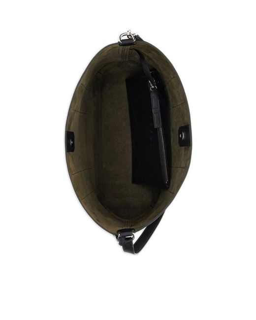 Hogan Black Medium Hocket Hobo Bag