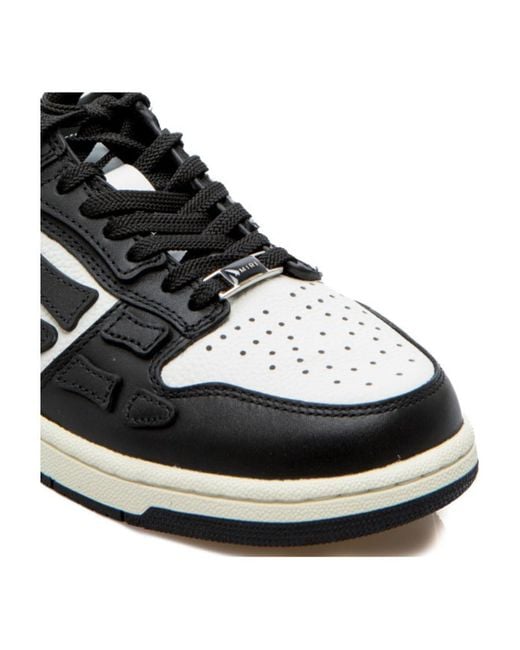 Amiri Black Skel Slip-On Sneakers for men