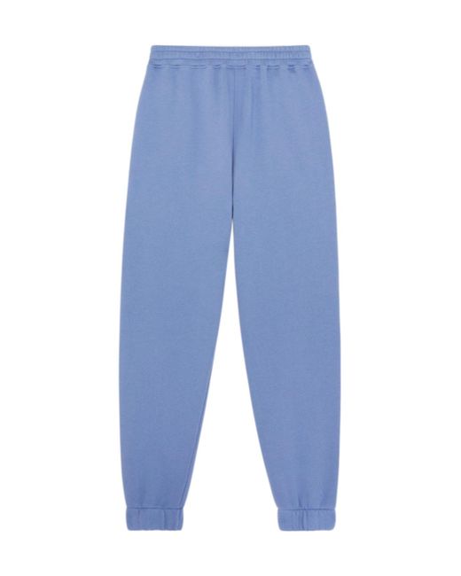 Maison Kitsuné Blue Maison Kitsuné Fox Head Patch Track Pants for men