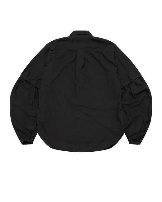 Comme des Garçons Black Comme Des Garçons Balloon Long-Sleeved Shirt for men