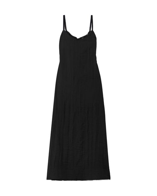 Proenza Schouler Black Evelyn Tie-Up Dress