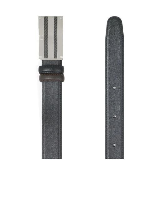 Dunhill White Logo Belt for men