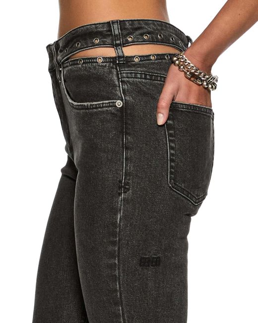 Ksubi Blue Belt-Loop Jeans