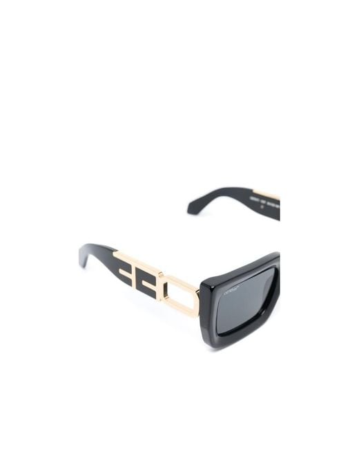 Off-White c/o Virgil Abloh Multicolor Boston Rectangular Frame Sunglasses