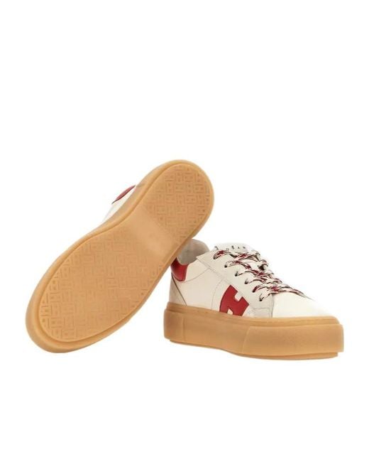 Hogan Pink Crosswind Sneakers