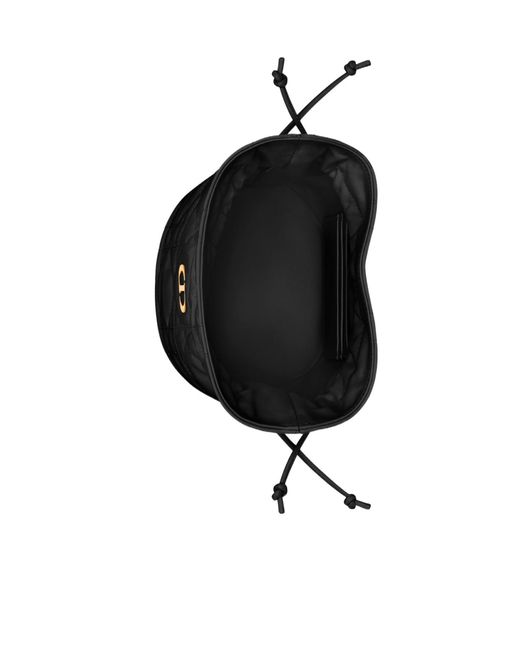 Dior Black Miss Caro Mini Bucket Bag With Drawstring