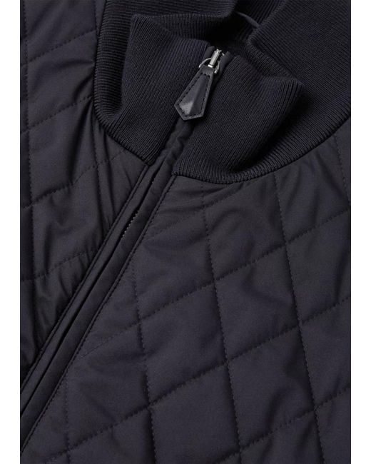 Loro Piana Blue Hopton Vest for men
