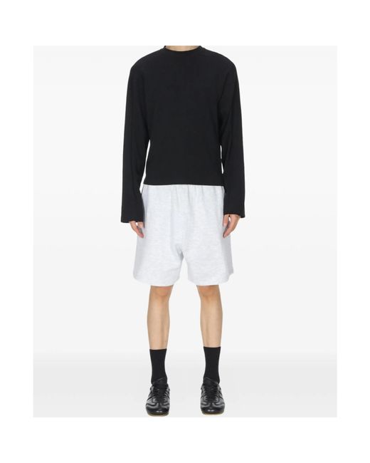 Entire studios Black Long-Sleeved T-Shirt for men