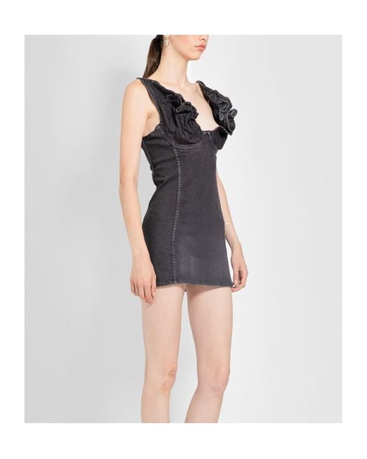 Y. Project Blue Sleeveless Denim Dress