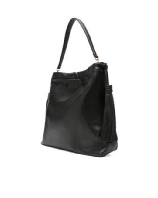 Etro Black Kalispera Tassel Shoulder Bag