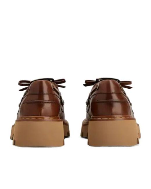 Roger Vivier Brown Viv' Rangers Truck Boat Shoes