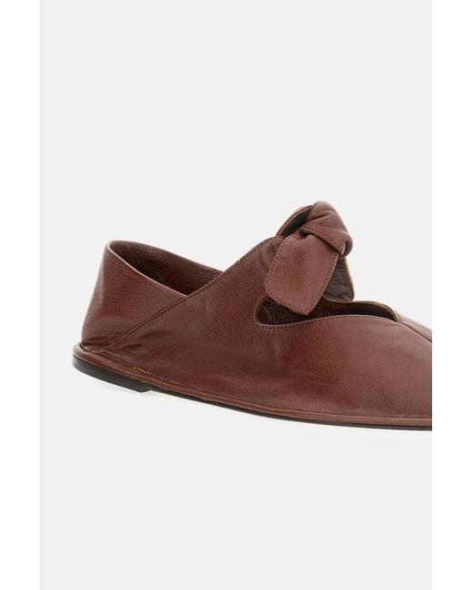 Hereu Brown Llasada Ballet Flats