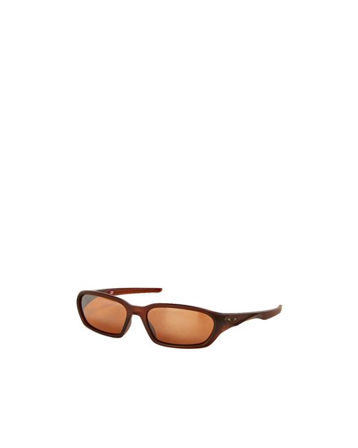 Oakley White Ovalshaped Sunglasses for men