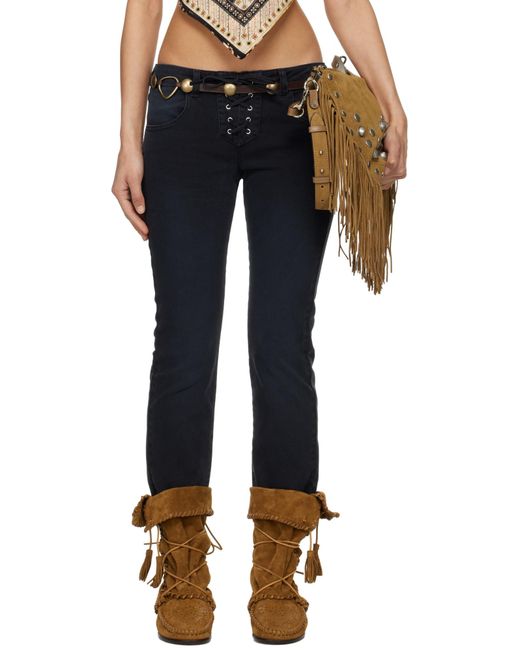 Isabel Marant Black Vanel Pants