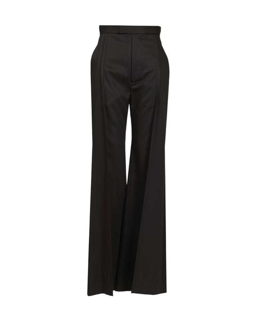 Vivienne Westwood Black Wide-Leg Trousers