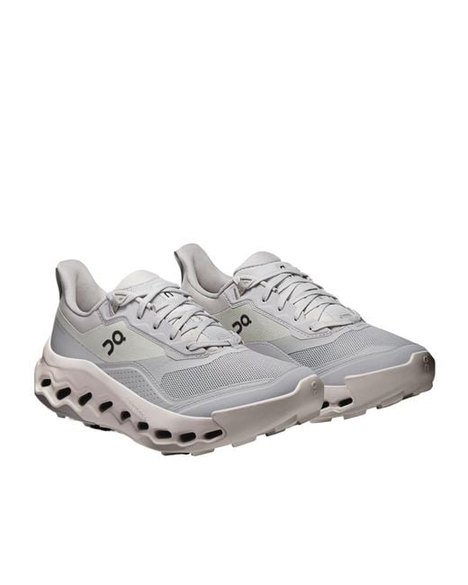 On Shoes Gray Cloudhorizon 2 Mesh Sneakers