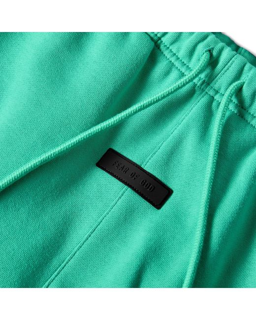 Fear Of God Green Drawstring Shorts for men