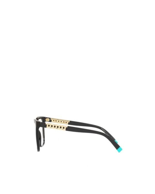 Tiffany & Co White Square Frame Glasses