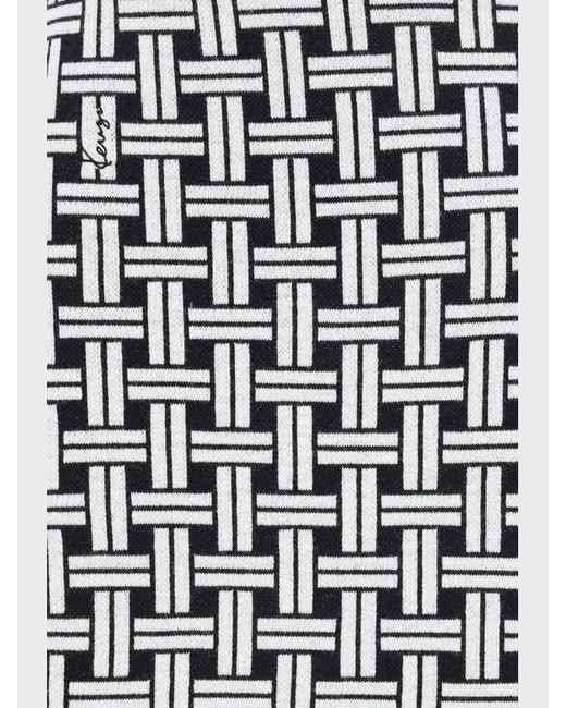 KENZO Black Weave Mini Skirt