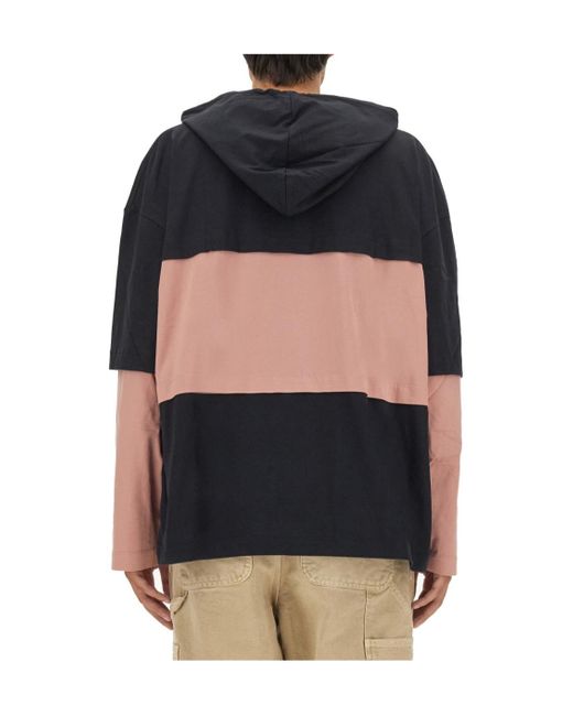 Etudes Studio Black Études Studio Pave Europa Drawstring Hoodie for men