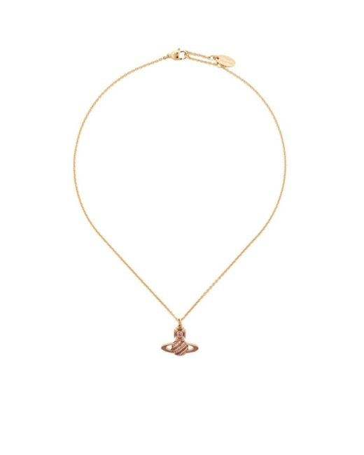 Vivienne Westwood White Pendant Necklace