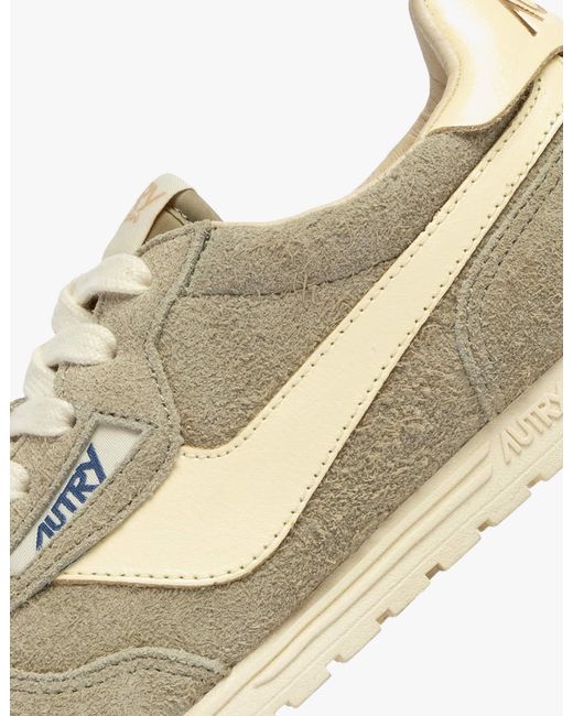 Autry Multicolor Windspin Perforated Low-Top Sneakers