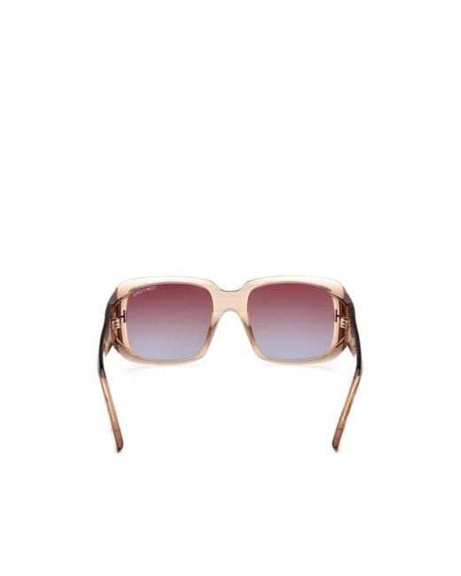 Tom Ford Pink Ryder 02 Square-Frame Sunglasses