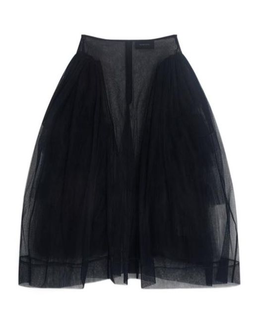 Simone Rocha Blue Textured Skirt