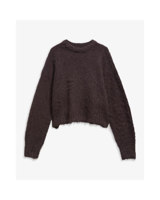 Barbour Brown Crew-Neck Sweater