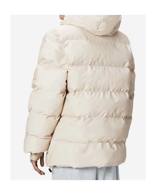 Rains Natural Long-Sleeved Cotton-Padded Jacket