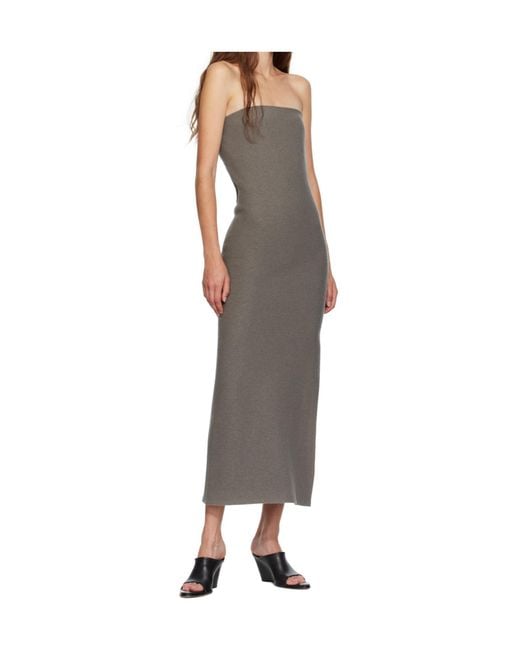 Rier Multicolor Walker Midi Dress With A Corset