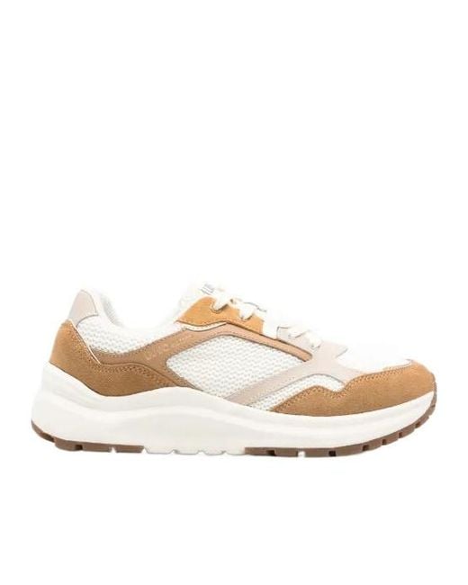 Liu Jo White Xplore 01 Mesh-Panel Sneakers for men