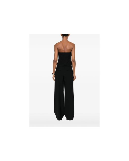 Sir Black Sleeveless Top