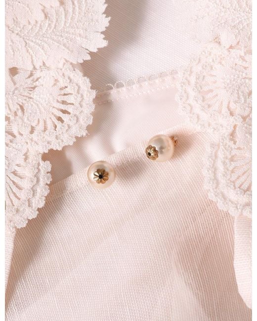 Zimmermann Natural Rebellion Collared Blouse