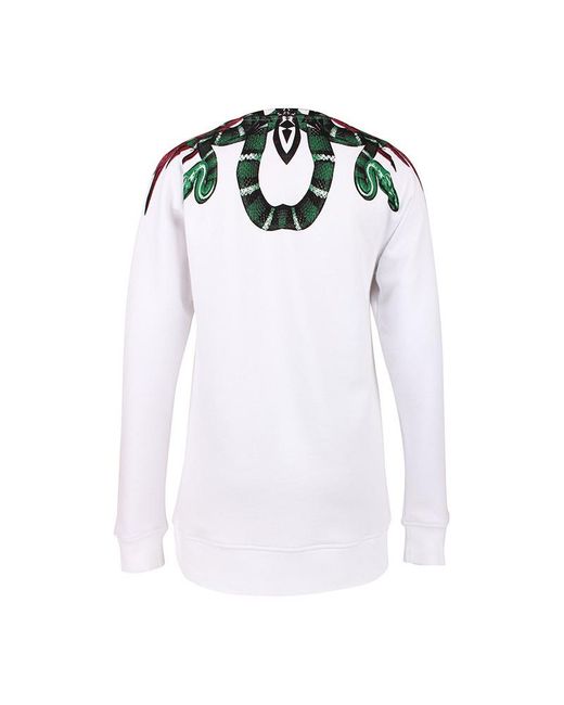 Marcelo Burlon White Logo Sweater