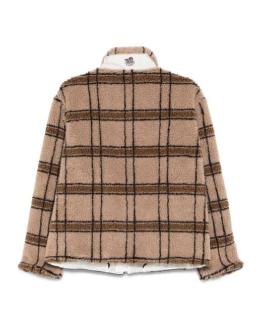 RANRA Brown Plaid Jacket for men