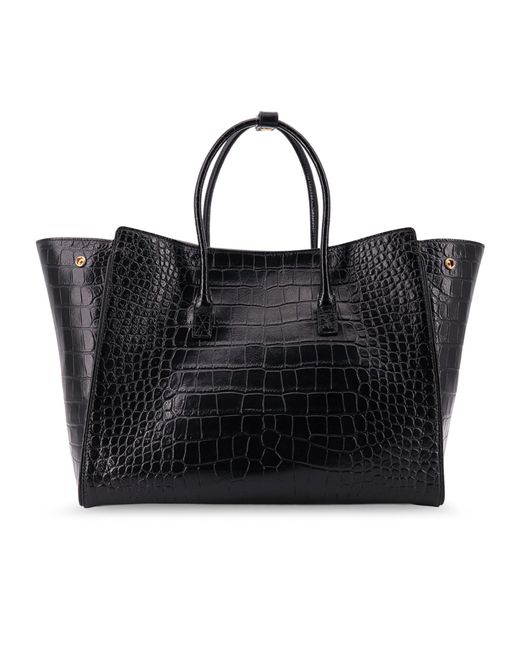 Balenciaga Black Hampton Carry All Small Tote Bag