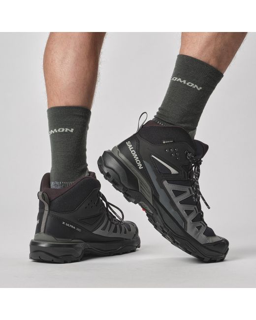 Salomon Lab Black X Ultra 360 Hiking Boots for men