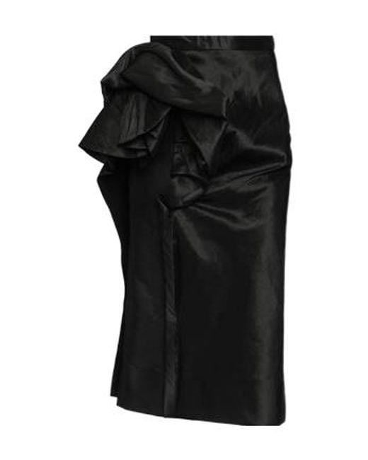 Maison Margiela Black Midi Skirts