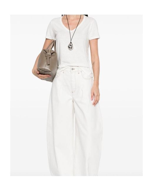 Baserange White Short-Sleeve T-Shirt