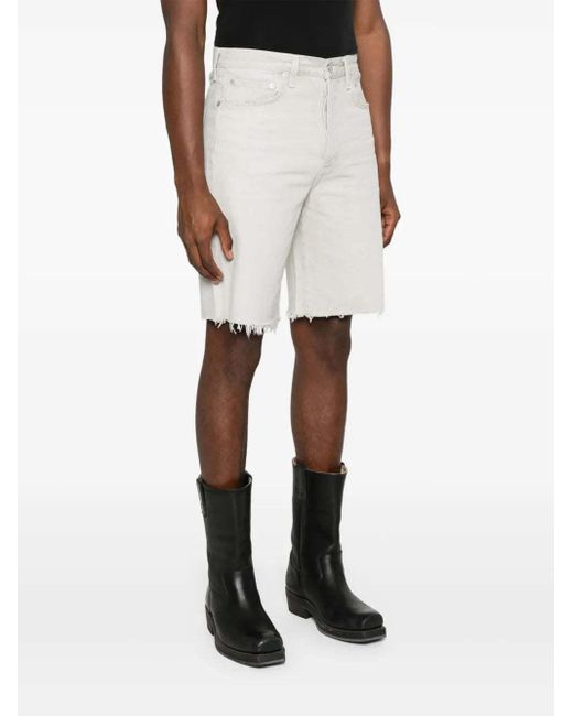 Agolde White Multi-Pocket Jeans for men
