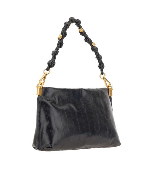 Gianni Chiarini Black Fanny Shoulder Bag